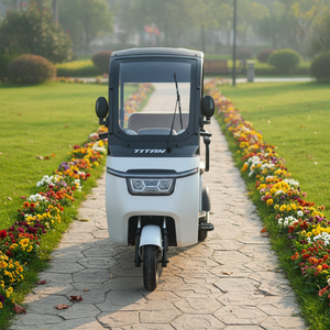 Tricycle électrique Bluetooth et USB, moteur 1200W, vitesse maximale 45 km/h, batterie disponible 72V 20AH, frein : frein à tambour et frein à pied - Product Image 2