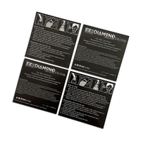 Soins de la peau personnalisés Description du produit Cartes d'impression d'emballage Papier artisanal