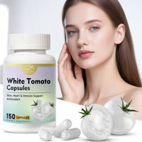 Complément blanchissant à marque privée OEM, capsules d'extrait de tomate blanche pour le soutien de la peau