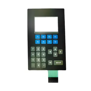 Deson OEM/ODM fábrica personalizada Potyester teclado Panel membrana interruptor retroiluminación para el hogar médico