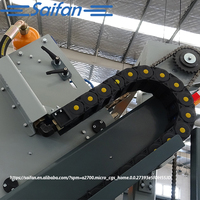 Machine à clouer les palettes en bois semi-automatique Saifan Woodworking Machinery SF9025, moteur 3KW, certifiée CE, 400-500 palettes/8h pour 3 couches