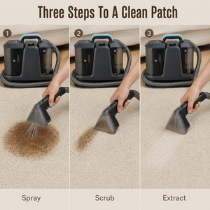 <span class=keywords><strong>Aspirateur</strong></span> portable <span class=keywords><strong>professionnel</strong></span> à forte aspiration pour le nettoyage des tissus, extracteur de tapis portatif pour tissus d'ameublement - Product Image 4