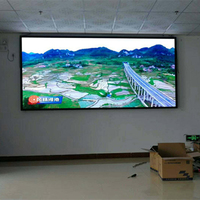 Ultra ince Mini İç Mekan P2 LED Ekran Ev Sineması için LED TV Duvar Ekran Paneli