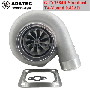 Adatec-Turbina de rendimiento GTX3584R 0.82AR 856804-5001S, 67mm, 550-1000 HP 2.0L-5.5L con rodamiento de bolas para coche de carreras - Product Image 2
