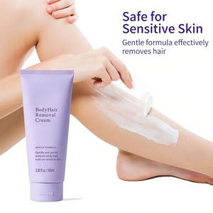 Crème dépilatoire naturelle pour le <span class=keywords><strong>visage</strong></span> et le corps, vente chaude, pour tout le corps, aisselles, bras, jambes, 100g - Product Image 6