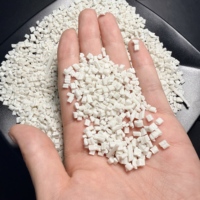 Granulés de PE recyclé blanc de qualité supérieure, haute pureté, pour le moulage par injection plastique et les films soufflés