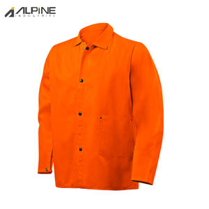Veste de soudage en cuir de vachette fendu résistant à l'abrasion et aux étincelles pour la construction et la lutte contre l'incendie Caractéristique de sécurité - Product Image 2