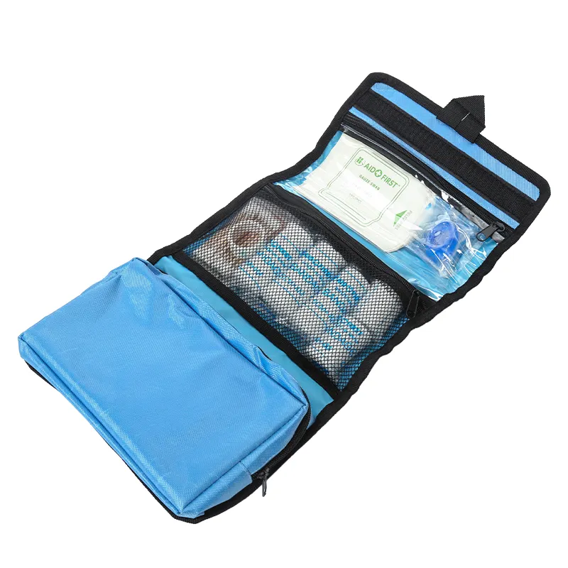 Mini kit de primeros auxilios de viaje impermeable Eva, bolsa de primeros auxilios portátil para viaje