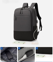 Sac à dos transfrontalier pour hommes nouveau sac d'ordinateur d'affaires et de loisirs chargement USB voyage étudiant commerce extérieur sac de voyage