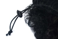 Vente en gros Chignon afro moelleux dessin chignon à cordes Hiphop Curl Coiffure pour femme noire Chignon afro bouffant queue de cheval