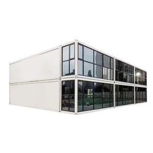 Diseño de fábrica, tamaño personalizado, paquete plano portátil, edificio de apartamentos, <span class=keywords><strong>casa</strong></span> contenedor prefabricada para el trabajo y la vida - Product Image 3