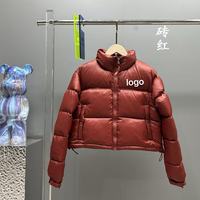 Doudoune classique de luxe 1996 avec logo brodé personnalisé, vintage, unisexe, imperméable et résistante au froid, manteau d'hiver matelassé