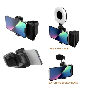 Phổ điện thoại máy ảnh grip xử lý với màn trập không dây từ xa điện thoại di động máy ảnh xử lý khung giá cho <span class=keywords><strong>Android</strong></span> Điện thoại thông minh - Product Image 2