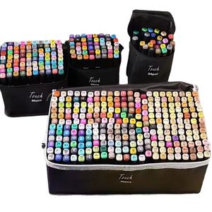 Benutzer definiertes Logo Günstige 60-262 Farbe Twin Double Tip Zeichnung Graffiti Permanent Alkohol basierte Marker Art Marker Stifte Set zum Färben - Product Image 1