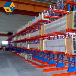 מדפי קנטילבר מפלדה עם זרוע ארוכה, יחידים או כפולים, לאחסון צינורות פלסטיק בעלי קיבולת גבוהה, עם משקלים כבדים. - Product Image 4