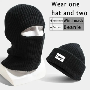 <span class=keywords><strong>Gorro</strong></span> 2 en 1 con máscara para hombre, <span class=keywords><strong>pasamontañas</strong></span> de invierno, gorros de punto, <span class=keywords><strong>gorro</strong></span> de esquí de moda que cubre toda la cara, <span class=keywords><strong>gorro</strong></span> táctico para ciclismo con orejeras, <span class=keywords><strong>gorro</strong></span> de punto - Product Image 1