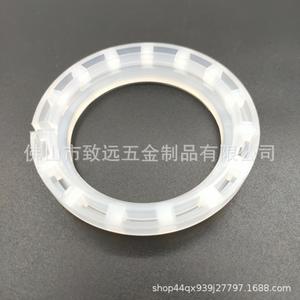 ปลอกปืนยิงตะปูลม Pu ขนาด 7.86 X 7.86 X 1.16 ซม. สีขาว โอริง อะไหล่มาตรฐานสำหรับใช้งานทางเครื่องกล - Product Image 1