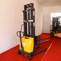Gerbeur semi-électrique de haute qualité, gerbeur manuel à levage électrique, capacité 1 tonne, 1,5 tonne, 2 tonnes, gerbeur léger