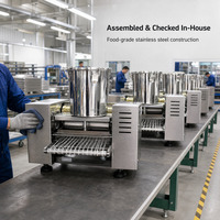 Multifunctionele machine voor meerdere producten, aanpasbare opties, eenvoudige bediening, hoge efficiëntie, crêpemachine