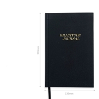 Journal A5 Personnalisable Chaque Page, Agenda Quotidien Non Daté 5 Minutes en Lin pour Pleine Conscience, Prières Chrétiennes et Gratitude