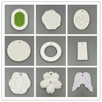 Tablettes d'arôme en plâtre de forme personnalisée, pierre absorbante d'huiles essentielles, désodorisant pour voiture et armoire