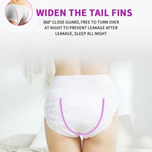 इननब मुक्त नमूने ओम अवधि पैंट आरामदायक कुलोटे मासिक जेटयोग्य पियोट मासिक धर्म एन कोटन जैव - Product Image 4