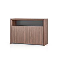 Table basse extensible en bois massif de luxe pour hôtel et réception de bureau, design moderne, taille personnalisable, mobilier de maison