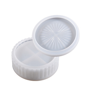 Factory wholesale Diy storage box moldes de silicona para resina epoxi concrete mold moldes de silicona for epoxy resin craft