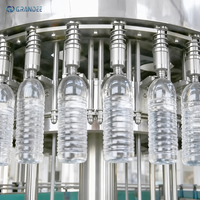 Ligne de production complète automatique de remplissage d'eau minérale potable de 500ml de A à Z
