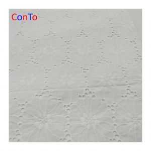 Tela de Algodón Giza con Bordado de Encaje Cluni de Último Diseño - Product Image 6