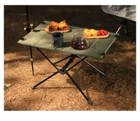 Table de barbecue compacte, table de repas d'extérieur, table de jardin, table pliante à tréteaux pour café