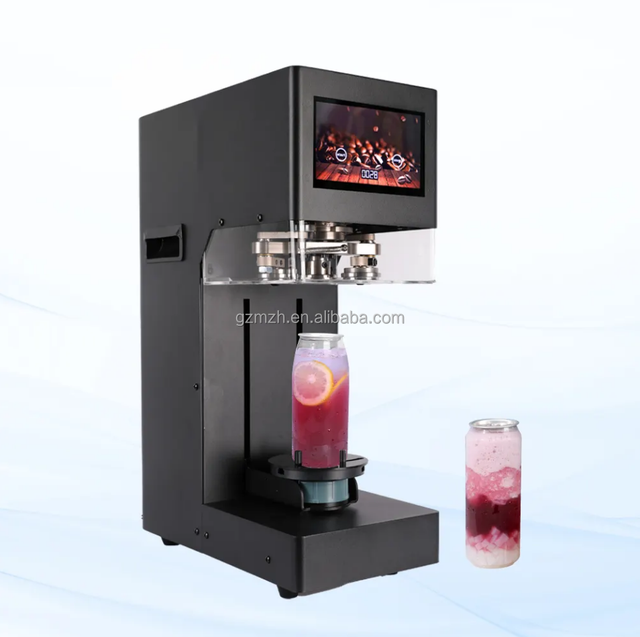 Professional Electric Can Sealing Machine-Fully Automatic High-Frequency Sealing for PET Plastic Cans & Bottles 60pcs/min
