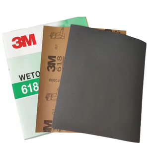 Fabricante 3M 618 papel de <span class=keywords><strong>lija</strong></span> de metal duradero <span class=keywords><strong>para</strong></span> herramientas de pulido de lijado abrasivo de <span class=keywords><strong>agua</strong></span>-papel abrasivo de grano de alto rendimiento - Product Image 1