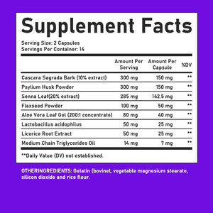 Cápsulas de Limpieza de Colon de Alta Calidad para 14 Días con Carbohidratos Totales que Ayudan a Promover un Movimiento Intestinal Saludable y la Salud Digestiva - Product Image 4