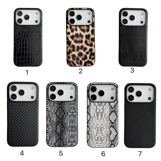 Retro Vintage Leopard Pattern Leather Texture Phone Case for iphone 17promax 16/1514 iphone 12 iphone 11 Street Fashion Style