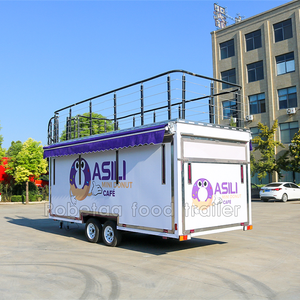 Camion de restauration rapide Robetaa, chariot de restauration de poisson et de frites entièrement équipé, camion de restauration au gaz avec grill et friteuse - Product Image 6