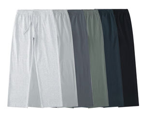 OEM de qualité supérieure, style décontracté, pantalon de survêtement pour homme, pantalon de survêtement coupe ample à séchage rapide 220gsm, pantalon de survêtement léger de couleur unie - Product Image 2