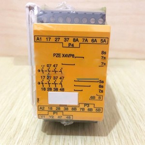 PZE X4VP8 777584 PZE X4P 777585 PZE X4VP4 777586 โมดูลรีเลย์ความปลอดภัยสำหรับระบบอัตโนมัติทางอุตสาหกรรม ตัวควบคุม PLC - Product Image 1