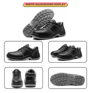 JIANKUN-Chaussures de sécurité S3 SR en acier, anti-écrasement, anti-crevaison, haute qualité, à la mode, bon marché, pour hommes, plaque d'acier pour l'hiver et l'automne - Product Image 3