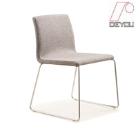 Chaise de salle à manger au design moderne et confortable, chaise de loisirs