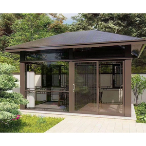 Serre moderne à travées multiples Cadre <span class=keywords><strong>en</strong></span> aluminium Nouvelle serre de jardin extérieure pour parc résidentiel Verre <span class=keywords><strong>en</strong></span> <span class=keywords><strong>acier</strong></span> - Product Image 3