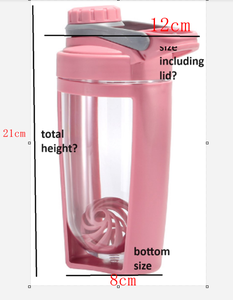 <span class=keywords><strong>Medo</strong></span> 400ml/600ml bpa는 셰이커 공을 가진 플라스틱 단백질 스포츠 셰이커 물병 주문 단백질 셰이커 병을 해방합니다 - Product Image 5