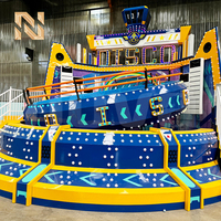 Attraction de parc d'attractions Nova Rides, machine Disco Tagada, 24 places, manège Disco Tagada DT-24-SC1
