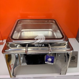 ถาดอุ่นอาหารสแตนเลสทรงสี่เหลี่ยมแบบไฟฟ้า Hufa สำหรับร้านอาหารและโรงแรม - Product Image 4