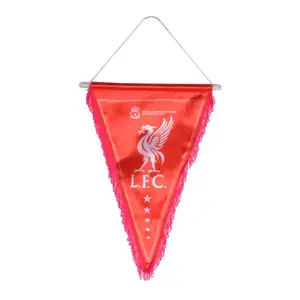 Custom Football Club Sports Event Award Triangle Exchange Pennant Flags Banners & Display Accessories