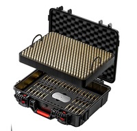 Étui à balles WeiBaiDa OEM haute durabilité, grande capacité 640 cartouches, mousse antichoc, protection robuste, forme boîte