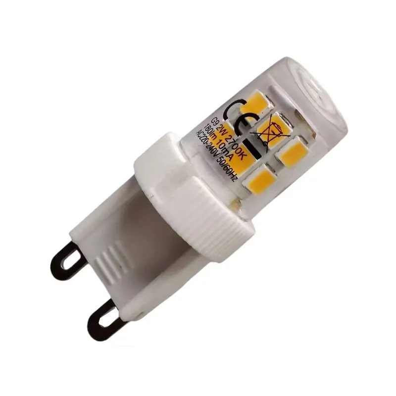 2700K blanco cálido alto lumen flujo buen precio pequeño cuerpo ac230v mini 17PCs LED G9