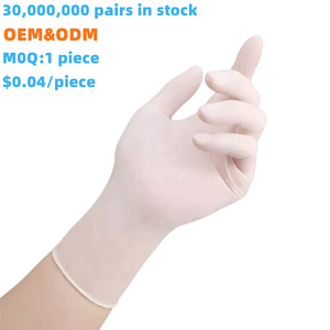 Sarung Tangan Karet Bersih XL Kecil Besar 3mil Lateks Pemeriksaan Berbubuk Sarung Tangan Malaysia Microflex Laytex Glove Guantes De <span class=keywords><strong>Latex</strong></span> - Product Image 2