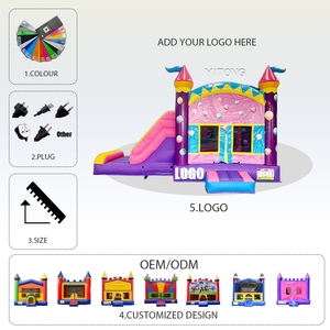 Bounce <b>House</b> Customized Large <b>Inflatable</b> Bouncy Castle Bouncing <b>Houses</b> Outdoor for Kids - Product Image 4