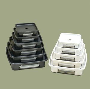 Plafarm Base Minimalista Cuadrada Negra para Macetas, Bandeja de Plástico PP para Recoger Agua, Bandeja de Goteo para Suculentas, Cactus y Plantas de Interior - Product Image 2